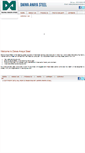 Mobile Screenshot of daiwaanayasteel.com